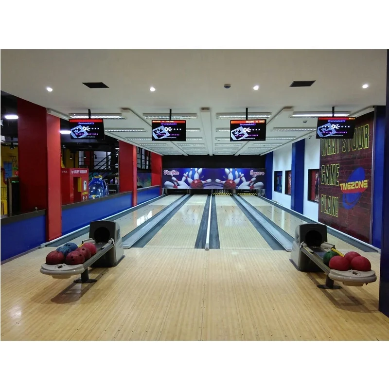 Original Used Good Condition Complete Amf And Brunswick Alley Bowling Equipment Price Amusement Center With New Bowling Lane 1