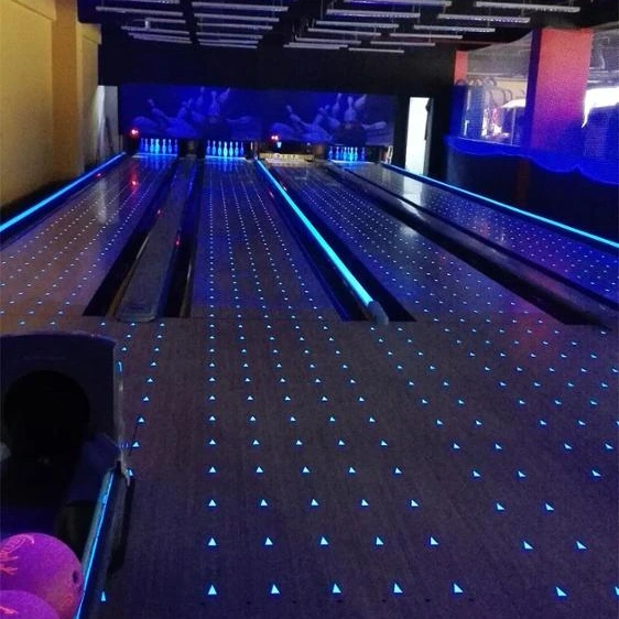 Complete New Full Glow Bowling Lane Set For Bowling Entertainment Center 1